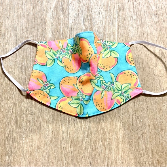 Lilly Pulitzer Inspired Face Mask - Picture 5 of 8